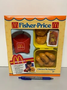 Fisher Price 1988 McDonald's Fun w/ Food Chicken McNuggets set #2162 - NIB read - Bild 1 von 8