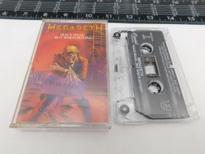 Megadeth Cassette Peace Sells... But who's Buying? Audio Tape C4-46370 C8-2 - Picture 1 of 3