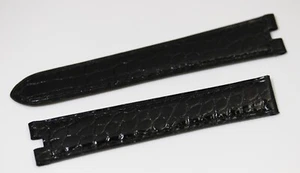 CARTIER Bracelet Vendome Crocodile Noir Vernis 16/14 mm - Bild 1 von 2