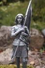 RE0269 FIGURINE STATUETTE REPRODUCTION JEANNE D ARC EN ARMURE FELIX CHARPENTIER