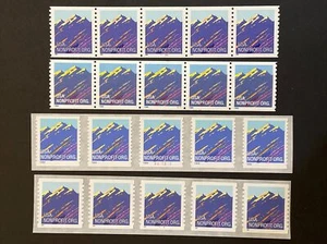 4 estampillas diferentes de montaña sin fines de lucro PNC5 5c de Estados Unidos Sc# 2903-2904B MNH - Imagen 1 de 1
