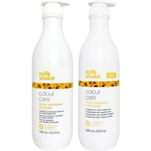 Milk_Shake Colour Care Set Shampoo e Balsamo per Capelli Colorati 1000ml x 2 - Foto 1 di 5
