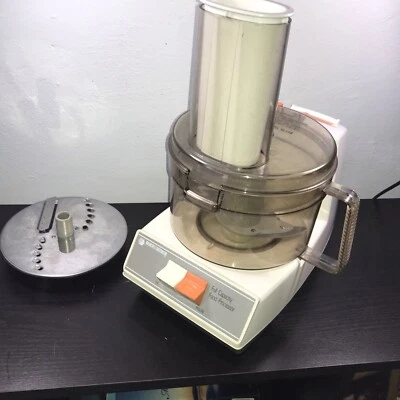 Vtg Black & Decker Food Processor D1FP1D Full Capacity 1986 USA Tested Clean - Image 1 of 4