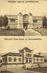 indonesia, JAVA SEMARANG, Colonial Exhibition, Sugar & Tram Pavilion Expo 1914 - Bild 1 von 2