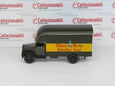 DIE-CAST CAMION TRUCK OPEL BLITZ MOBEL-WERKE 1949 1:43 - TEST DE AGOSTINI - Immagine 1 di 4