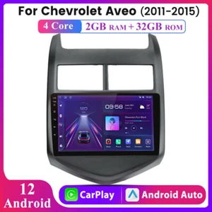 For 11-15 Chevrolet sonic Aveo Android 13 Car Stereo Radio GPS NAVI CarPlay 64GB - Picture 1 of 10