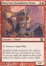 DWARVEN DEMOLITION TEAM 8th Edition MTG Magic the Gathering Cards DJMagic
