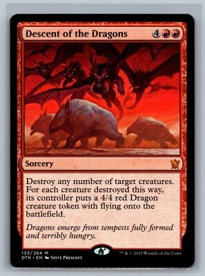 Magic MTG Dragons of Tarkir Descent of the Dragons #133/264 TCG CCG - Image 1 of 2