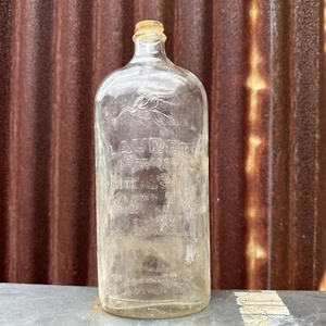 Laurel Vacuum Oil Company Pegasus One Quart Kerosene Bottle Vintage - Picture 1 of 6