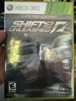 SEALED NEW Need For Speed Shift 2 Unleashed Xbox 360 Limited Edition - Image 1 of 2