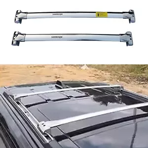 2Pcs Cross Bar Fits for Jeep Grand Cherokee 2011-2019 Crossbar Stainless Steel - Picture 1 of 5