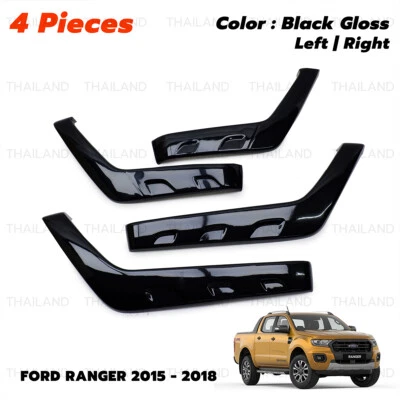 Set Inner Armrest Cover Door Handle Fits Ford Ranger XLT Wildtrak 2015 - 2021 — 第 1/4 张图片