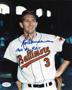Ron Hansen Autograph Signed 8x10 Color Glossy Photo MLB Baltimore Orioles - Picture 1 of 1