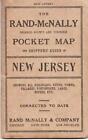 INDEXED COUNTY AND TOWNSHIP POCKET MAP AND SHIPPERS&#39; GUIDE OF NEW JERSEY 1914
