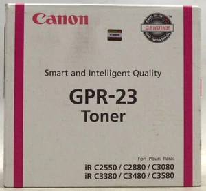 Genuine Canon GPR23 GPR-23 (0454B003) Magenta Toner Cartridge. Sealed - Picture 1 of 4