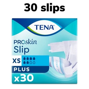 TENA SLIP EXTRA SMALL 30 INCONTINENCE AIDS PANTS 710430 - Picture 1 of 4