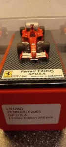 Looksmart 1/43 FERRARI F2005 GP USA MICHAEL SCHUMACHER very rare - Picture 1 of 8