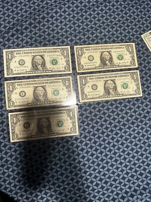 dollar bill Odd Or Low serial number - Image 1 of 4