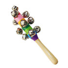 Jingle Bell Stick 10 Bells Interactive Develop Musical Ability Colorful