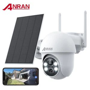 5MP OUTDOOR FUNK WLAN WIFI IP KAMERA AUSSEN ÜBERWACHUNGSKAMERA SOLAR ENERGIE PIR - Bild 1 von 12
