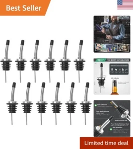 Profi Qualität 12er Pack Schnapsausgießer - Spülmaschinenfest für einfache Pflege - Bild 1 von 9