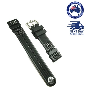 SEIKO Genuine Waffle Rubber Watch Strap band 20mm DE39AZ MM300 Marinemaster SBDX - Picture 1 of 4