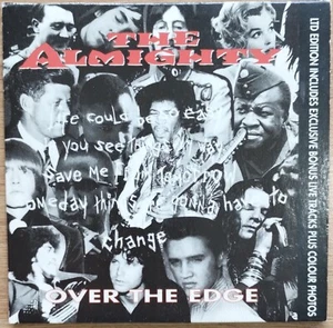 The Almighty - Over The Edge (CD single, Ltd Edition, 1993) - Picture 1 of 4