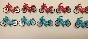 Lego Fahrrad rot & mittel azurblau Menge 10 Teil 4719c02 Bike Friends Lot 2 - Bild 1 von 1