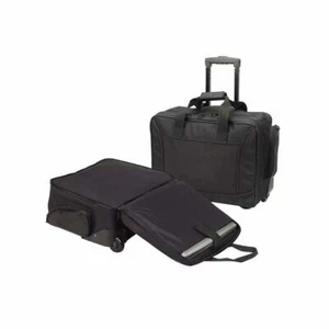 Organizador de negocios portátil rodante compatible con puntos de control TSA negro unisex para aeropuerto  - Imagen 1 de 1