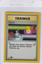 Pokemon Cards Base Set German1st Edition Tausch 95/102 Trainer EX/NM (NK427) 
