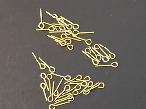 Schiffsmodell Beschläge Teile 35 Messing 10 mm x 1,5 mm Innendurchmesser Jackstay Augbolzen - Bild 1 von 1