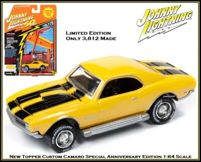 Coche diecast Johnny Lightning escala 1:64 Camaro personalizado de Auto World JLCG020A Foto 1 de 3