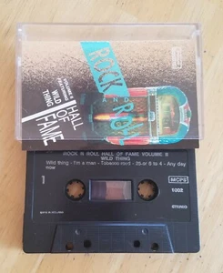 ROCK HALL OF FAME-VOL II 2 WILD THING Cassette Tape Troggs Chicago Deep Purple - Picture 1 of 5