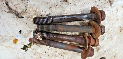 Farmall M tractor engine mount bolts 4 motor mount bolts ihc  - Image 1 of 3