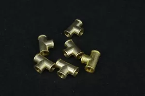 Pieza de camiseta de ingeniero modelo de tubería 6X1/4" x 40 tubos (TP-1) - Imagen 1 de 4