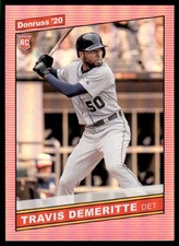 2020 Donruss Baby Shark Emoji Travis Demeritte Detroit Tigers #250