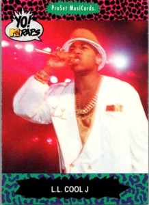 1991 Pro Set MusiCards Yo! MTV Raps #47 LL Cool J - Bild 1 von 2