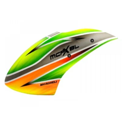 Microheli aerógrafo fibra de vidrio verde toldo venenoso - HOJA MCPXBL / BL2 Foto 1 de 2