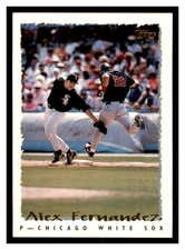1995 Topps #163 ALEX FERNANDEZ Chicago White Sox