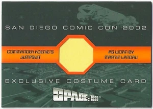 CARDS INC SPACE 1999 - SDCC 2002 EXCLUSIVE SDCC COSTUME CARD SDC-1 - Picture 1 of 2