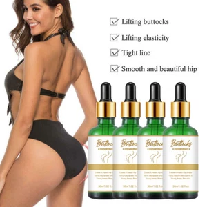 4 PIEZAS Aceite esencial para levantar cadera glúteos mejora reafirmante aceite esencial para mujeres - Imagen 1 de 12