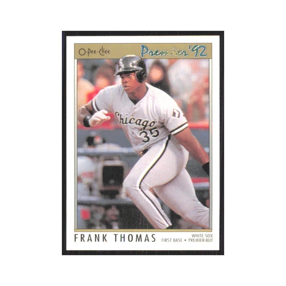 1992 O-Pee-Chee Premier Frank Thomas White Sox #59 - Image 1 of 3