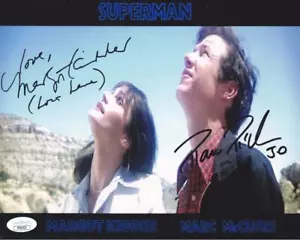 MARGOT KIDDER & MARC McCLURE Foto Actores Firmados 8X10/Superman JSA PP40531 - Imagen 1 de 1
