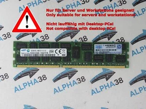 Samsung 8 GB DDR3-1333 PC3L-10600R M393B1K70QB0-YH9 CL9 135V Server Ram - Foto 1 di 1
