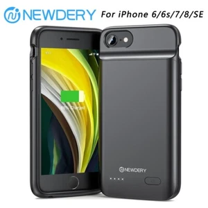 NEWDERY 3200mAh Battery Charger Case For iPhone 8/7/6s/6/SE Charging Power Bank - Picture 1 of 9
