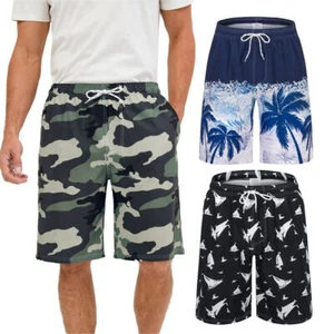 Men Summer Beach Shorts Swimming Swimwear Trunks Board Pants Fashion - Picture 1 of 15