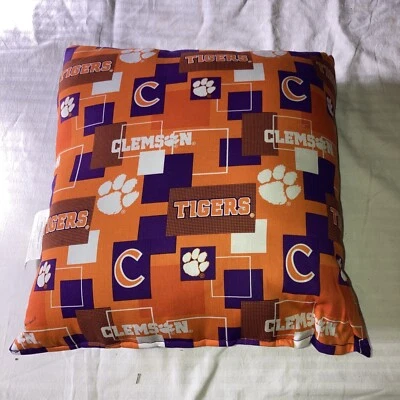 Almohada decorativa Clemson Tigers 16" x 16" Foto 1 de 3