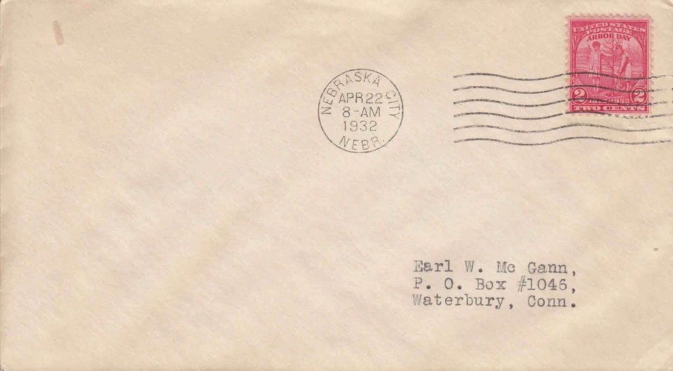 US FDC Sc # 717 Arbor Day - Nebraska City CDS - US 8146 - Image 1 of 2