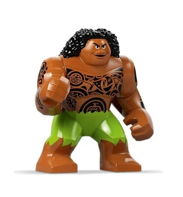 LEGO Disney - Maui - Figur Minifigur Kakamora Heihei Riese Moana Vaiana 43258