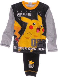 Pokemon Jungen Pikachu Schlafoveralls